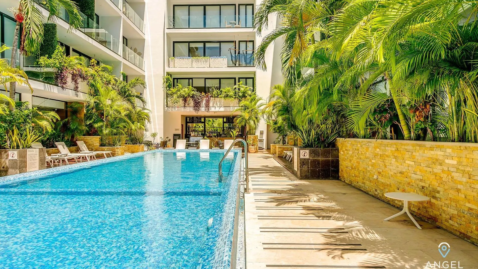 Apartment New Private Roof Pool And Bbq 2 Onsite Pools Plus Cafe Playa del Carmen