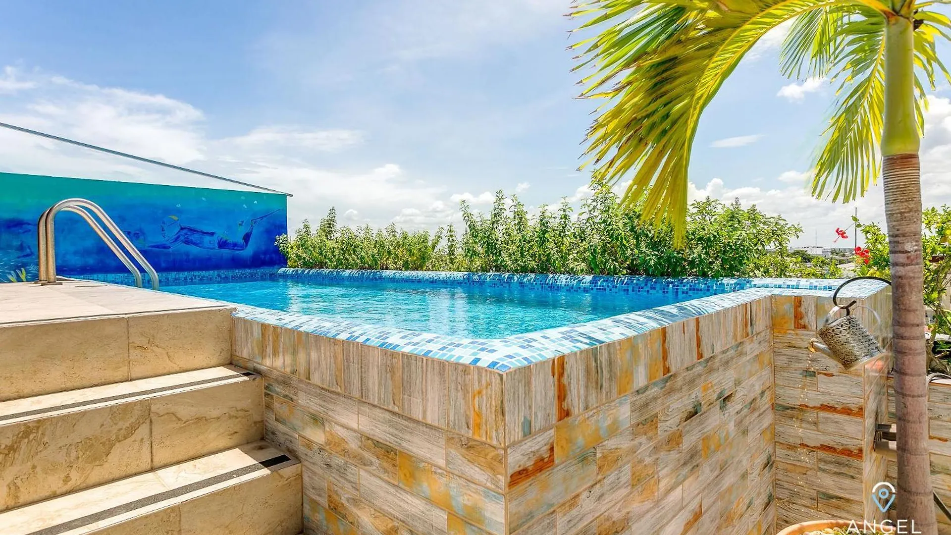 New Private Roof Pool And Bbq 2 Onsite Pools Plus Cafe Playa del Carmen 0*,  Mexico