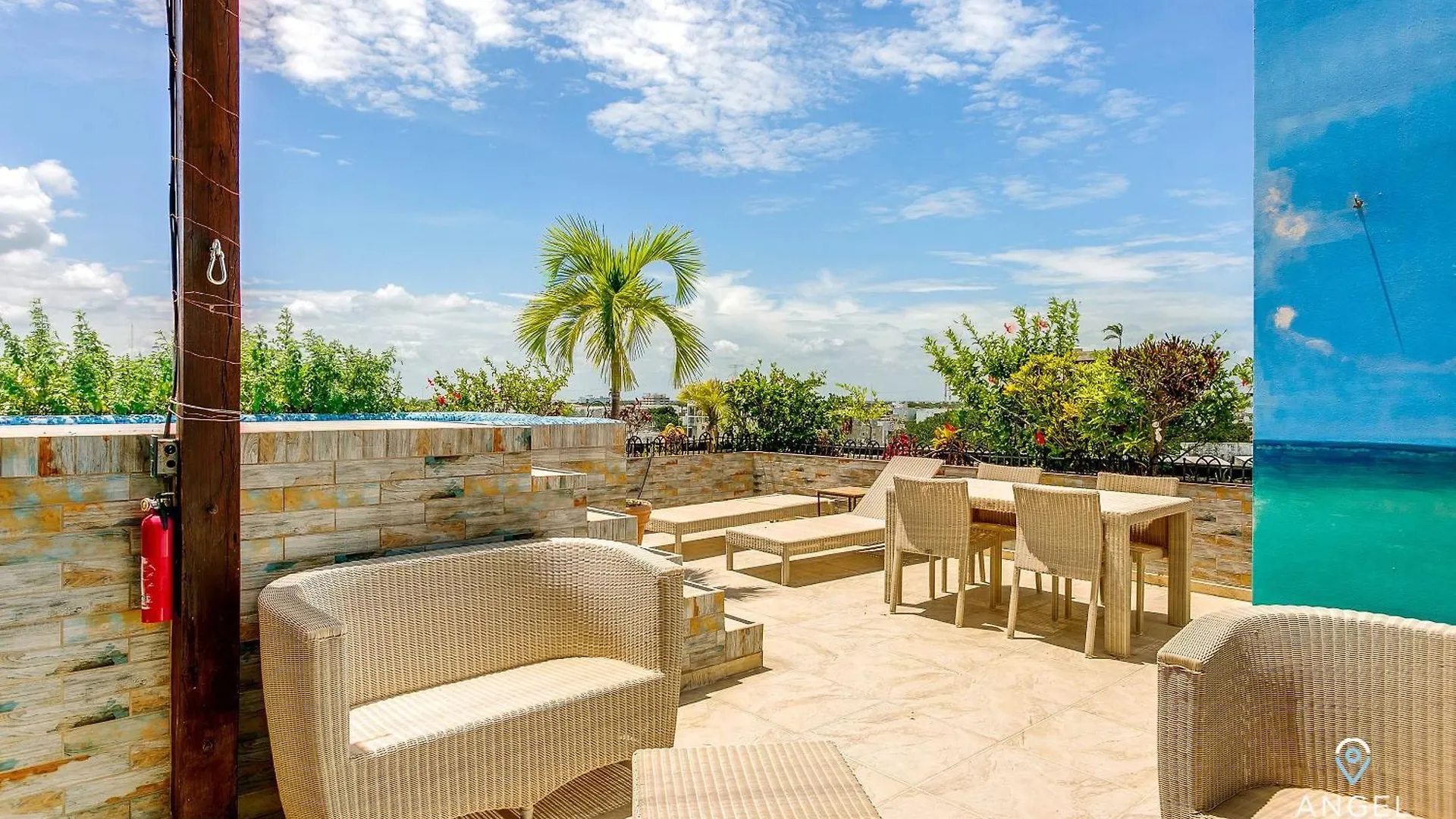 公寓 New Private Roof Pool And Bbq 2 Onsite Pools Plus Cafe 普拉亚卡门